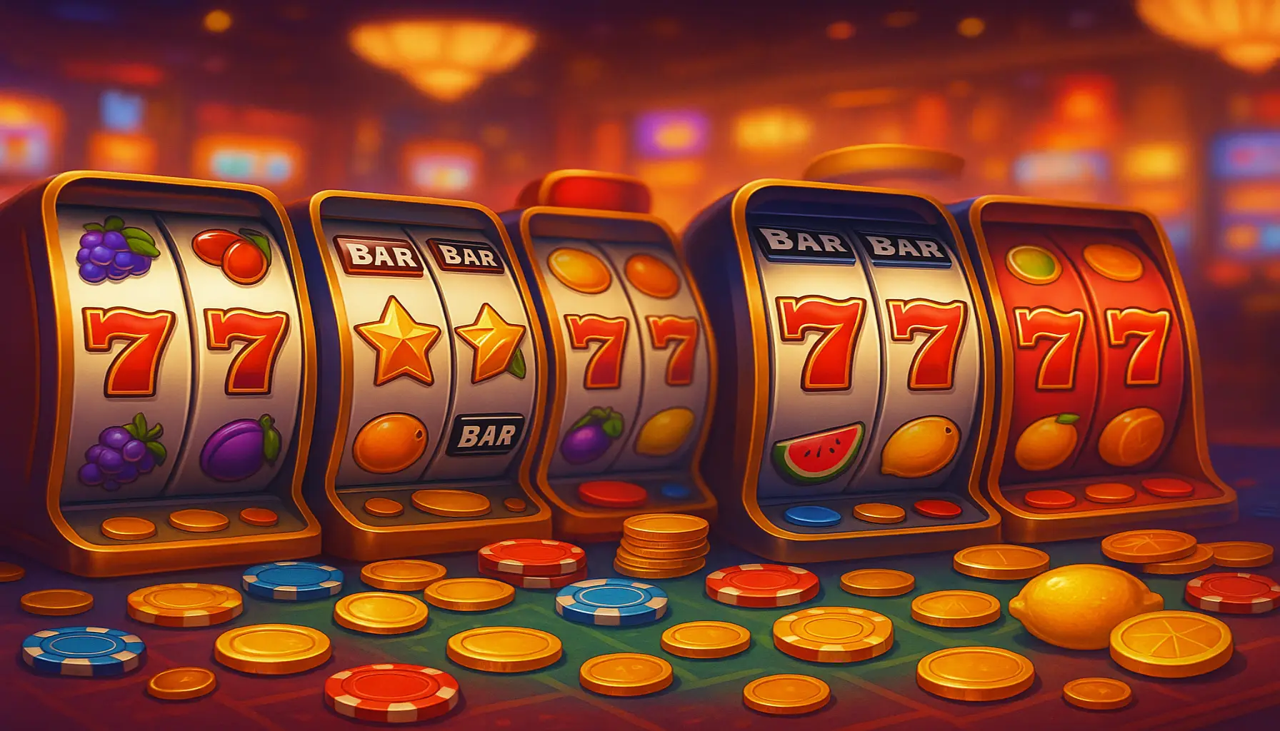 Jogos de Slot no Casino Online KKKKGAME